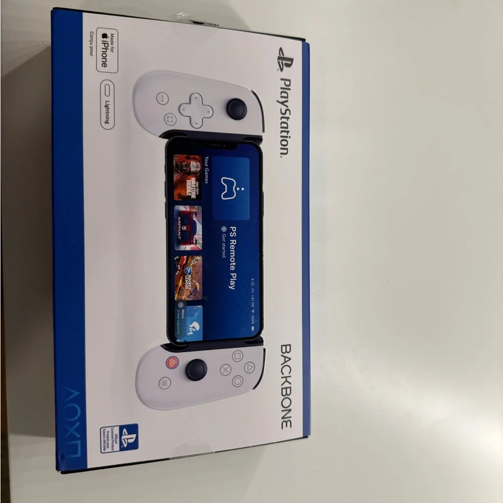 Sony PlayStation Backbone Handheld Console - White and Blue